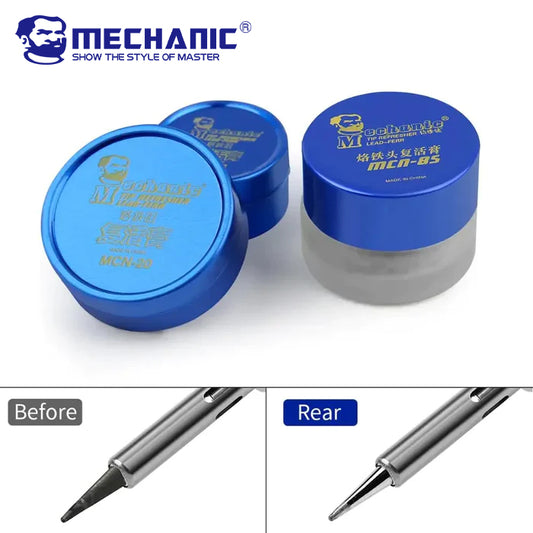 MECHANIC N Series Electrical Soldering Iron Tip Refresher Clean Paste Welding Flux Cream For Oxide Solder Iron Head Resurrection