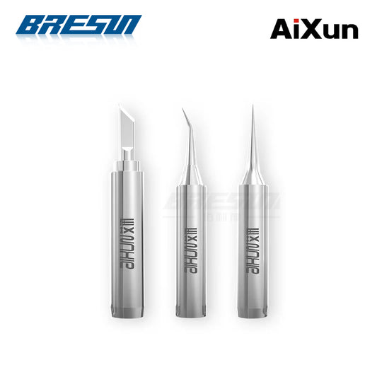 Aixun 5Pcs 936 Universal Chumbo-Free Ambiental Ferro de Solda Ponta I Especial Ponteira S Cotovelo K Blade