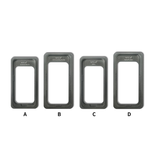 WYLIE Screen Glue Mold for iPhone 12 13 14 15 16 Series