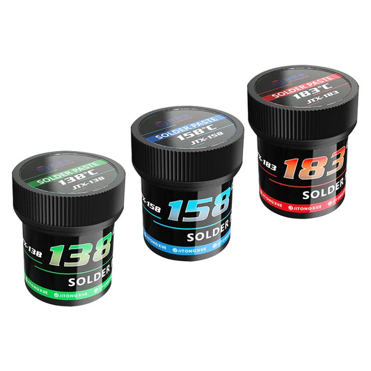 JITONGXUE High Quality Black Crown Solder Paste 138/158/183