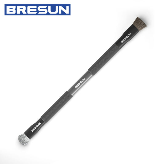 BRESUN Double Hog Bristle Wire Material Head ESD Safe Brush