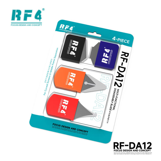 RF4 RF-DA12 4-Piece Multi-Functional Disassembly Blade Manual Tool