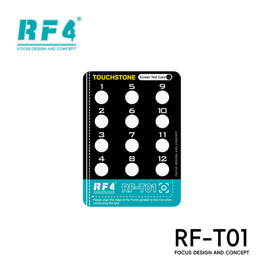 RF4 RF-T01 Screen Test Card Manual Tool