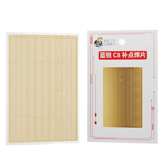 LANRUI C8 Spot Welding Sheet Tools Phosphor Copper Repair Patch