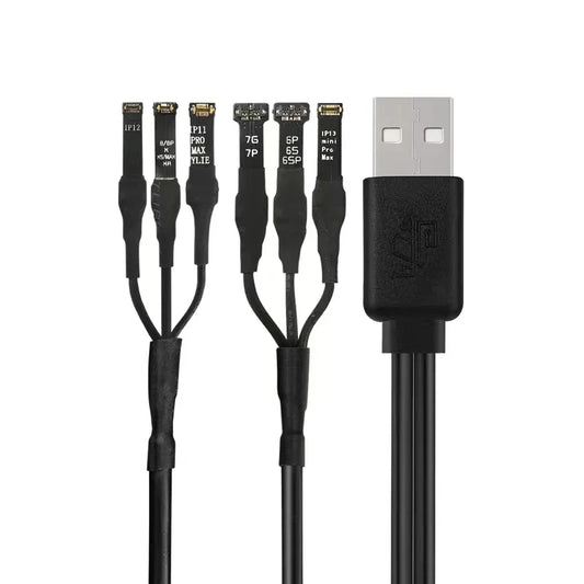 WYLIE iPhone Power-On Cable 3A One-to-two USB Cable (6 Ports)