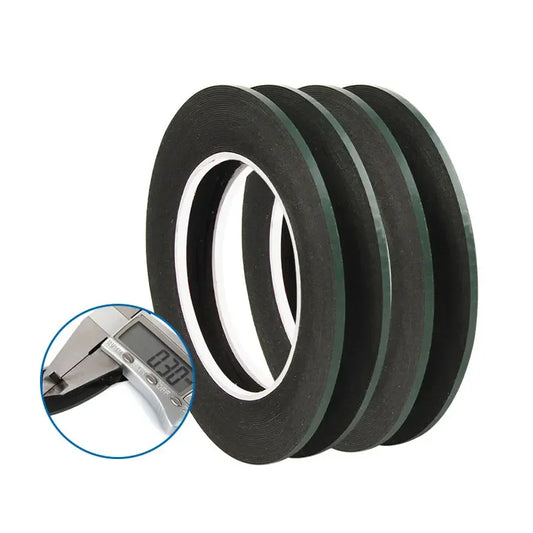 2MM 5MM 10M Black Strong Adhesive Tape Roll