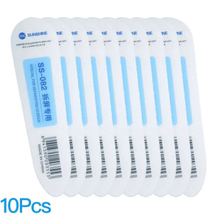 10Pcs SS-082 Curved Screen Disassembly Card