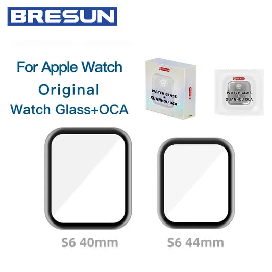 G+OCA Pro OCA Glue Front Glass Lens Cover For Apple Watch Series