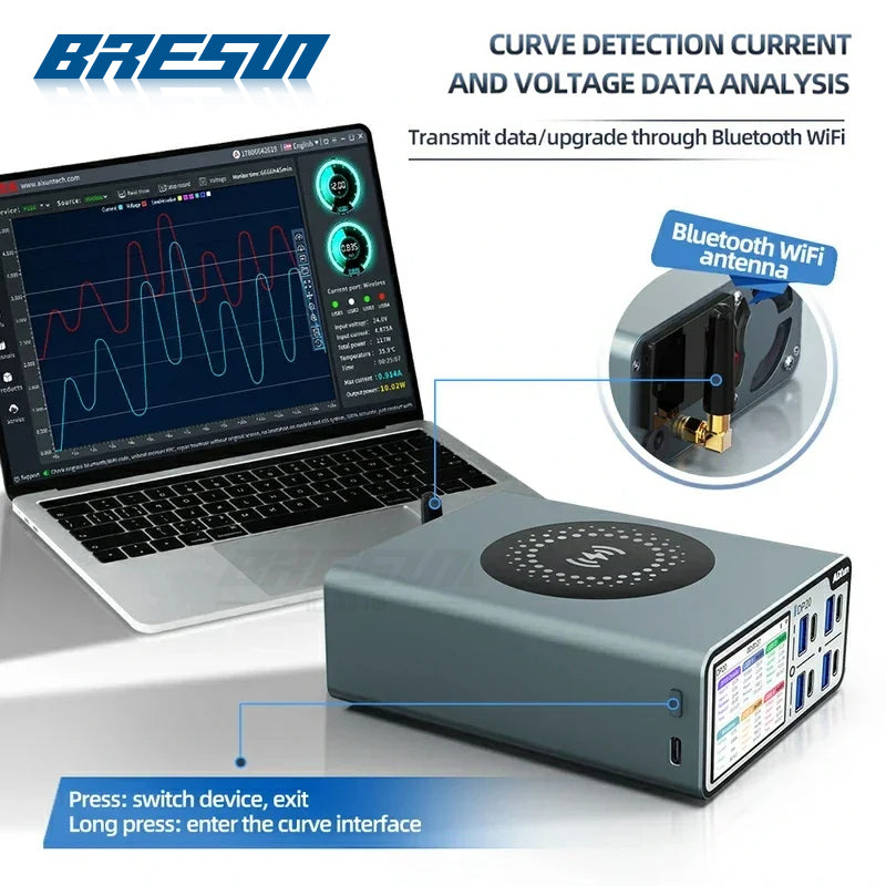 Fonctionnement du chargeur rapide de bureau intelligent AiXun DP20