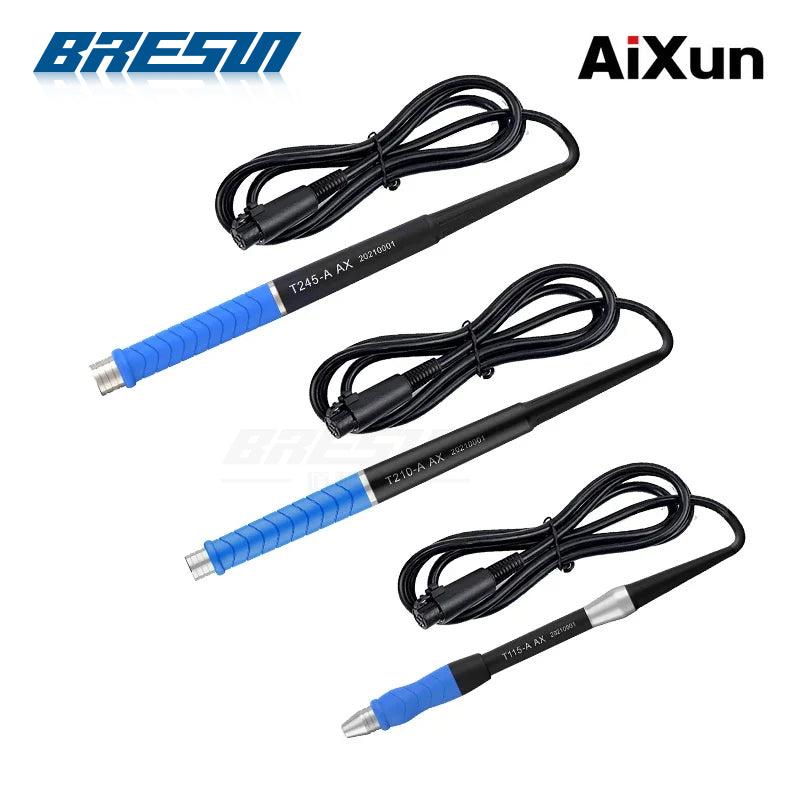 Aixun T245 210 115 T12 Poignée de station de soudure pour JBC I2C SuGon Tuoer C210 C115 C210 Outils de poignée universelle