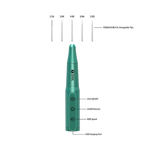 2UUL DA81 Chargeable Polish Drill Pen