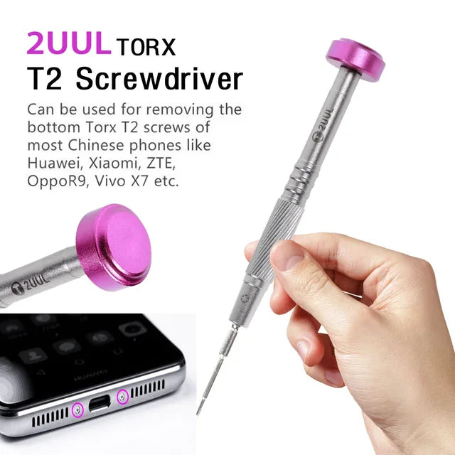 2UUL Everyday Precise Repair Bolt Driver Screwdriver tools