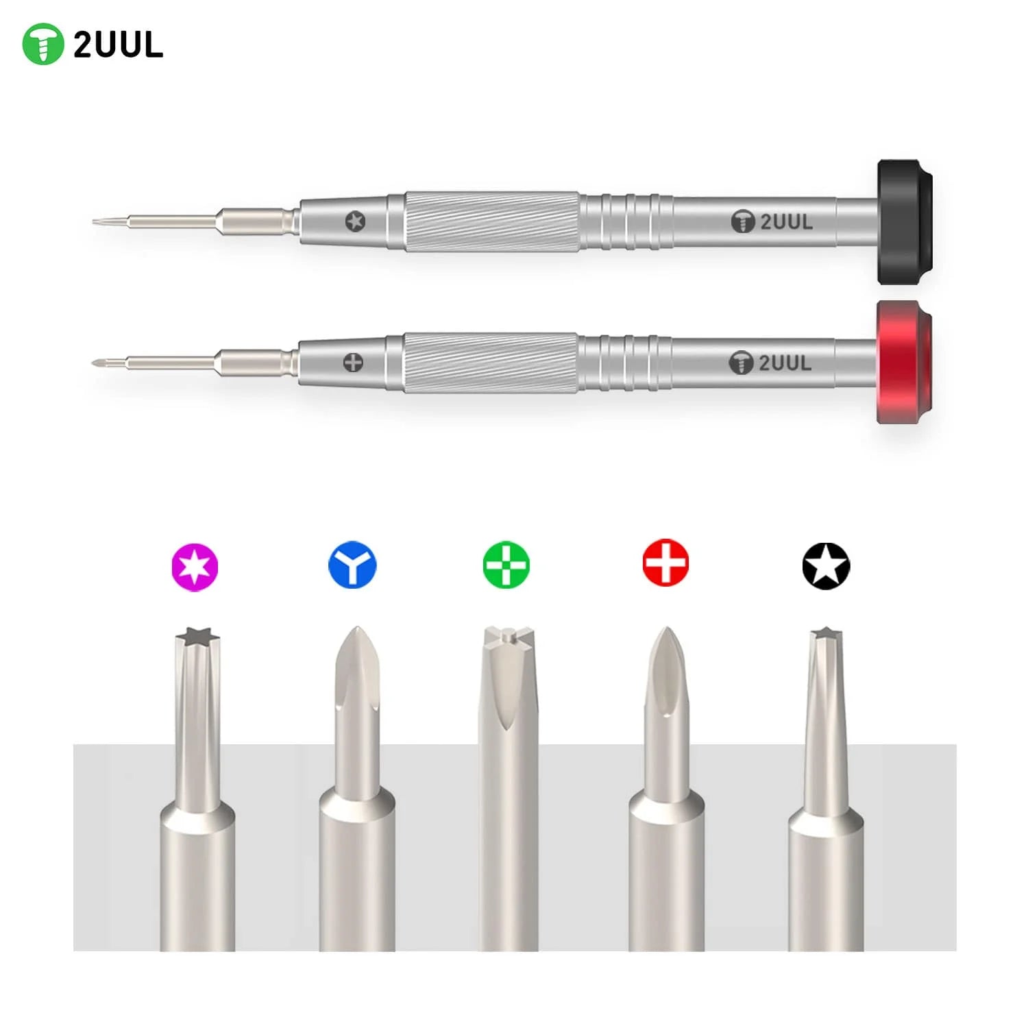 2UUL Everyday Precise Repair Bolt Driver Screwdriver tools