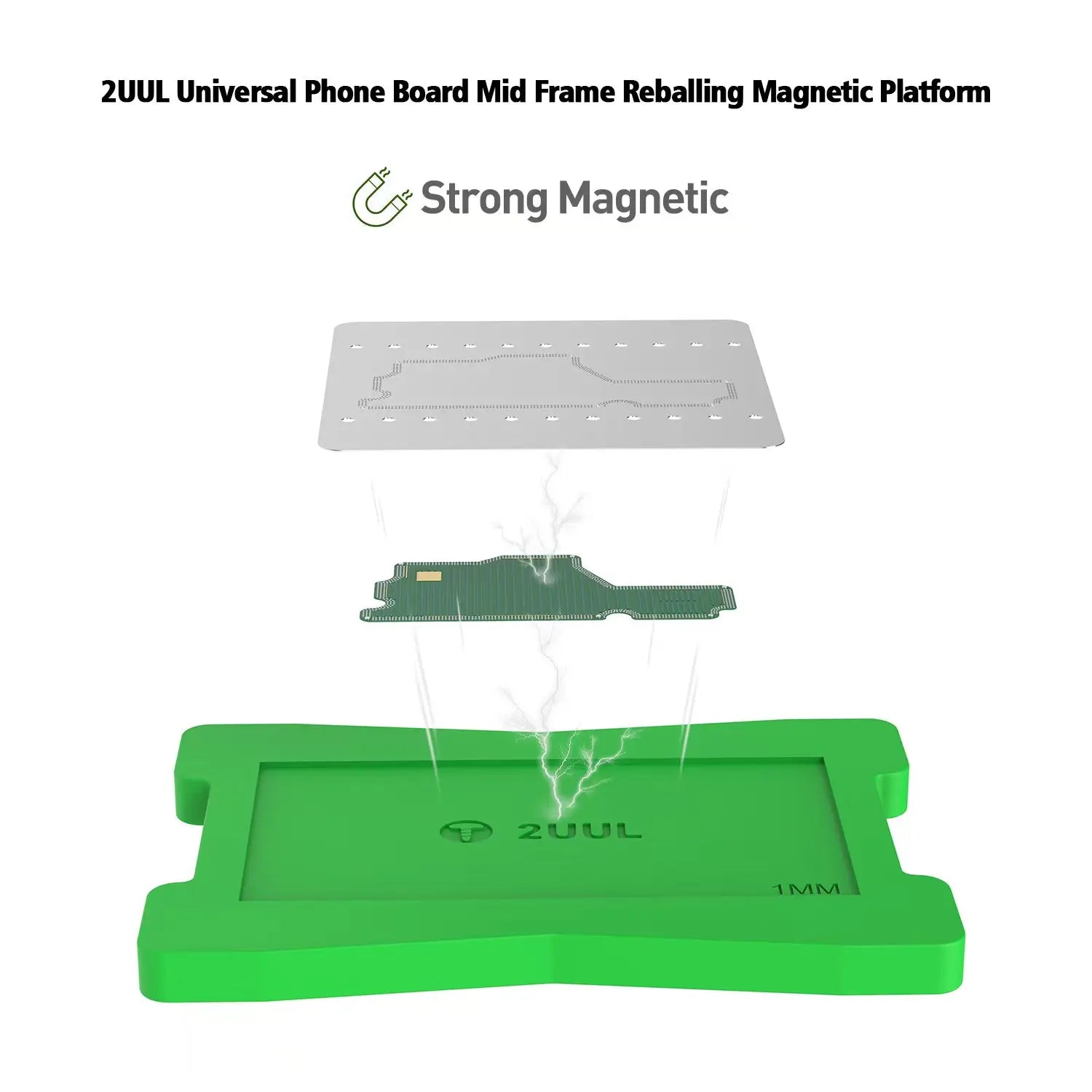 Universal Phone Board Mid Frame Reballing Magnetic Platform