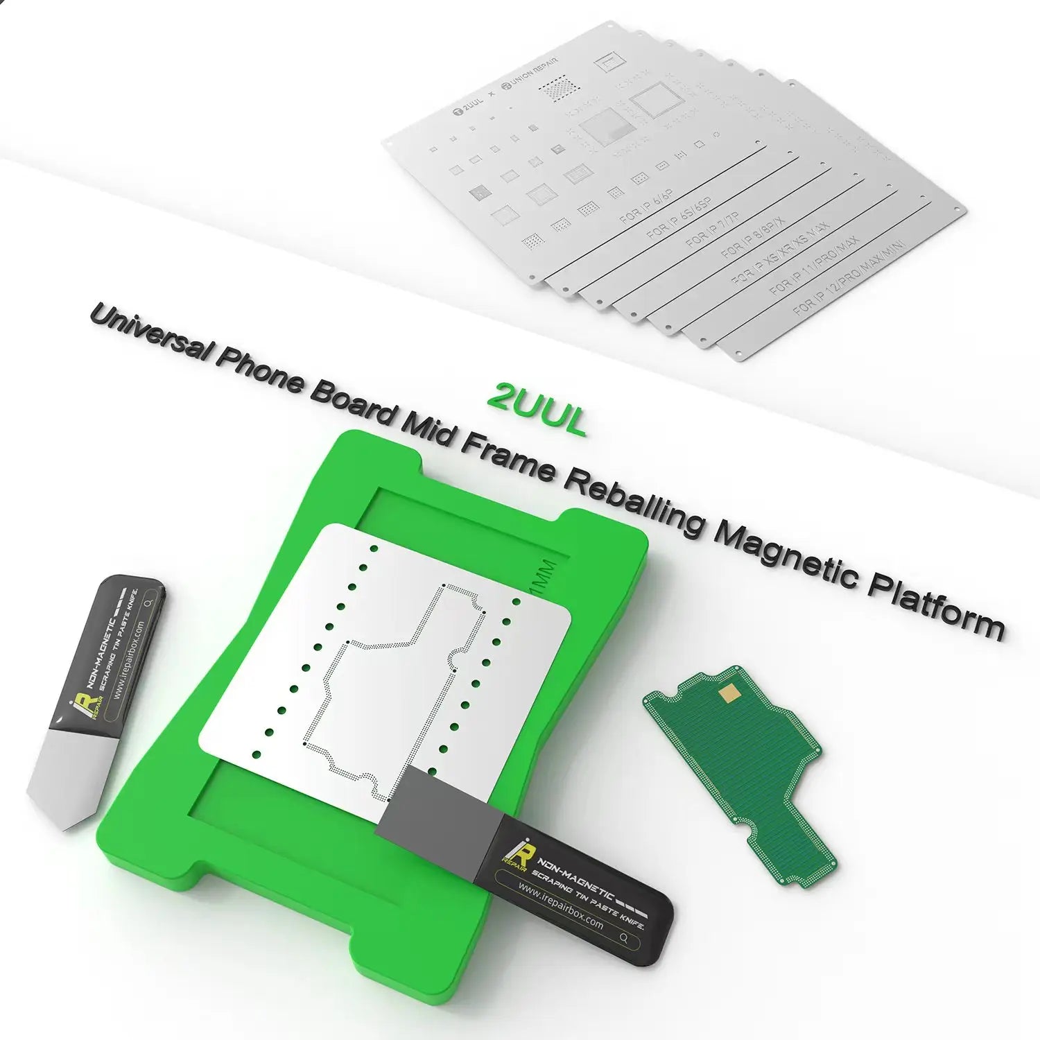 Universal Phone Board Mid Frame Reballing Magnetic Platform