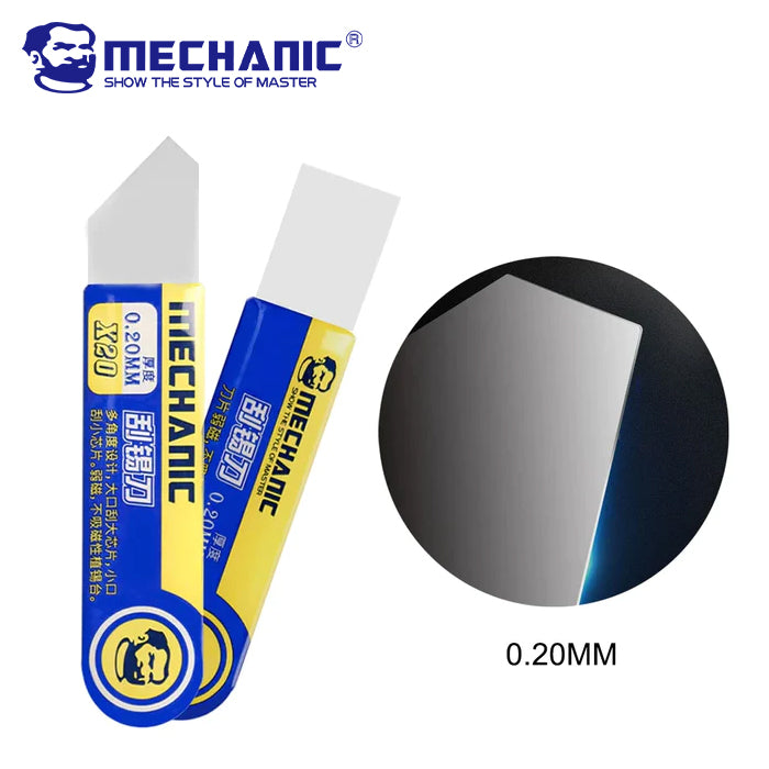 MECHANIC X20 BGA Ball Mounting Solder Paste Special Scraper