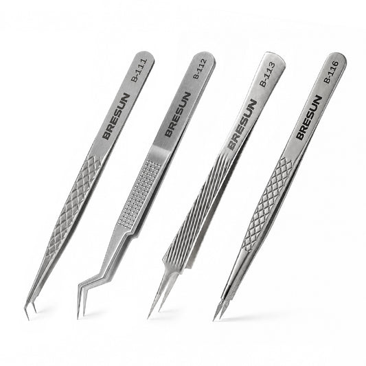 BRESUN Stainless Steel Precision Tweezers