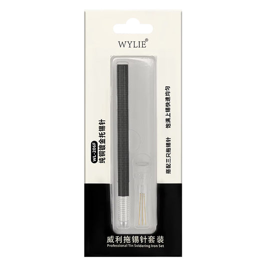 WYLIE Tin Dragging Needle Gold Plated FPC Connector Reballing
