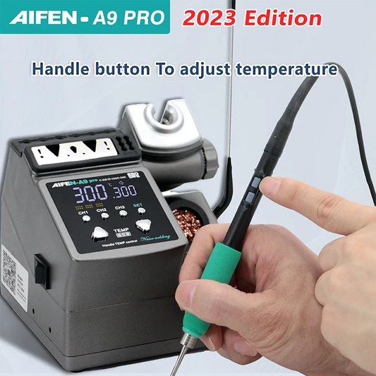 AIFEN A9pro Soldering Station Compatible Original Soldering Iron Tip 210/245/115 Handle Control Temperature Welding Rework