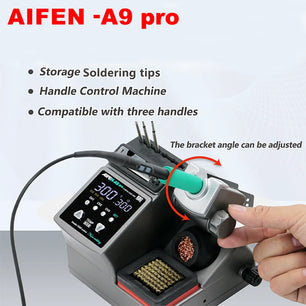 AIFEN A9pro Soldering Station Compatible Original Soldering Iron Tip 210/245/115 Handle Control Temperature Welding Rework