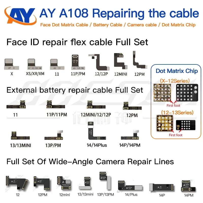 A108 Dot Matrix Projector Repair Flex Cable No Welding