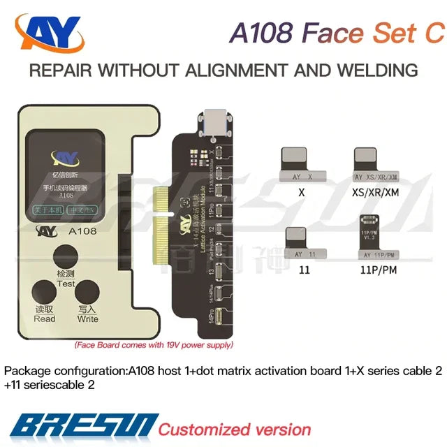 AY A108 Dot Matrix Repair Cable iPhone X/XR/XS/11/12/13/14 AY A108 Dot Matrix Repair Cable iPhone X/XR/XS/11/12/13/14