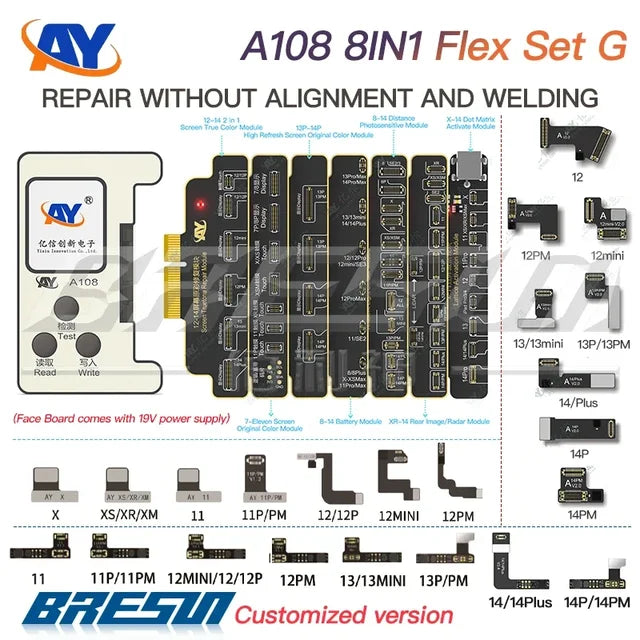 AY A108 Read Write Dot Matrix Face ID Repair Flex Cable