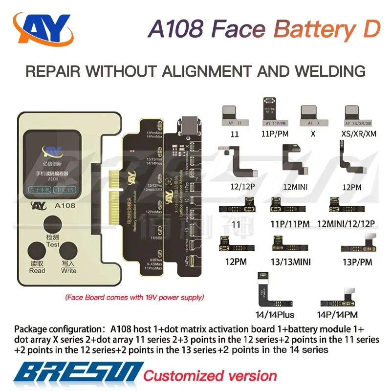 AY A108 Read Write Dot Matrix Face ID Repair Flex Cable