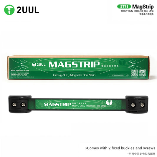 2UUL ST71 MagStrip Heavy‑Duty Magnetic Tool Strip