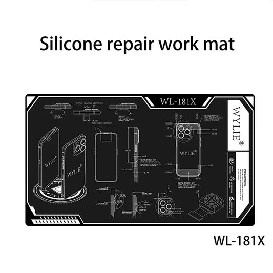 WYLIE WL-181X Insulated Silicone Work Pad