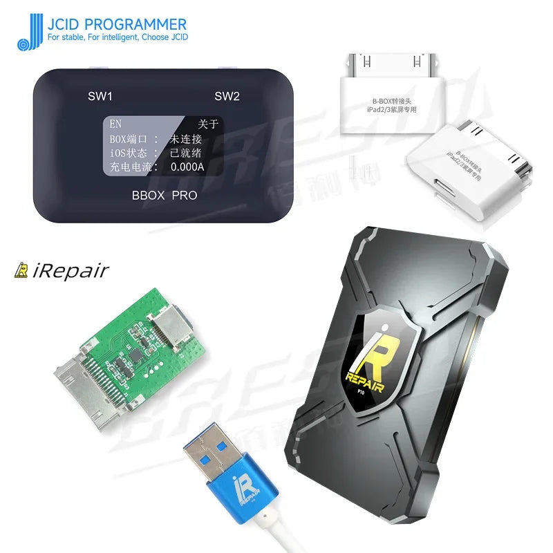 JC B-BOX Pro DFU Box MJ iRepair P10 DCSD For IOS A7-A11