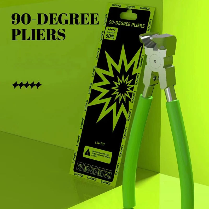 90 Degrees Right Angle Flat pliers High Hardness