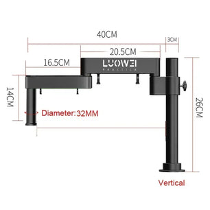 Luowei LW-017 Microscope 360° swing arm