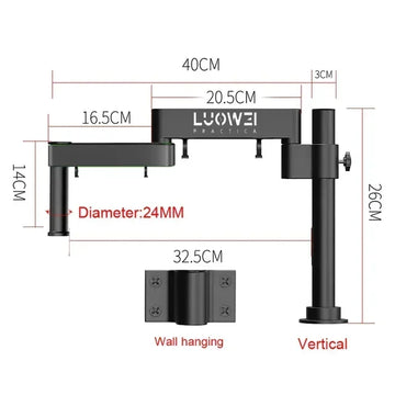 24MM Wall Vertical