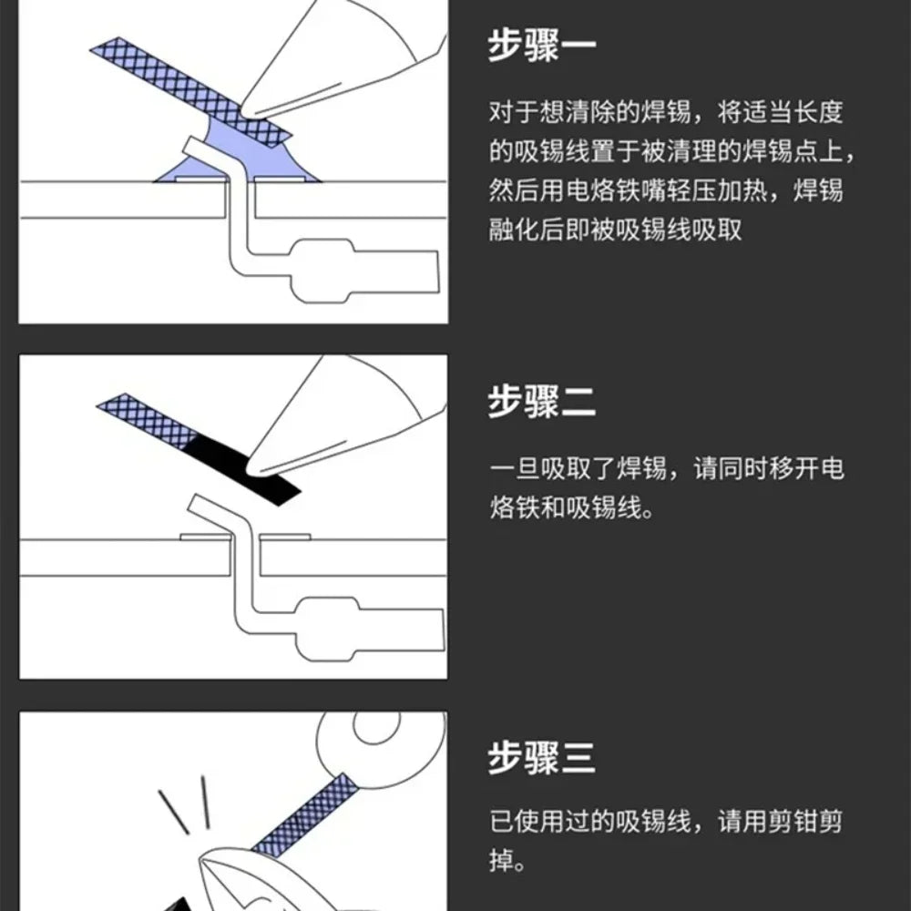 LW-2015 Strong Tin Absorbing Wire 2.0mm x 1.5m