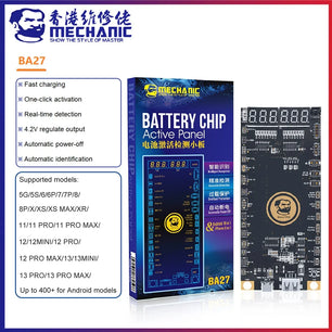 MECHANIC BA27 Battery Chip Activation Panel Battery Detection Board