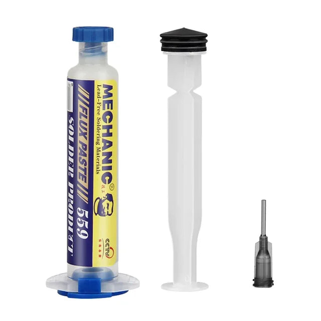 1日（火）18時迄 【■meeeg■】Lm Lv Cw 15ml CP MECHANIC UV559/223 High Activity Mild Rosin Lead-Free Solder