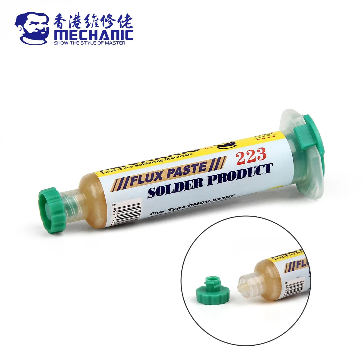 MECHANIC UV559/223 High Activity Mild Rosin Lead-Free Solder Flux