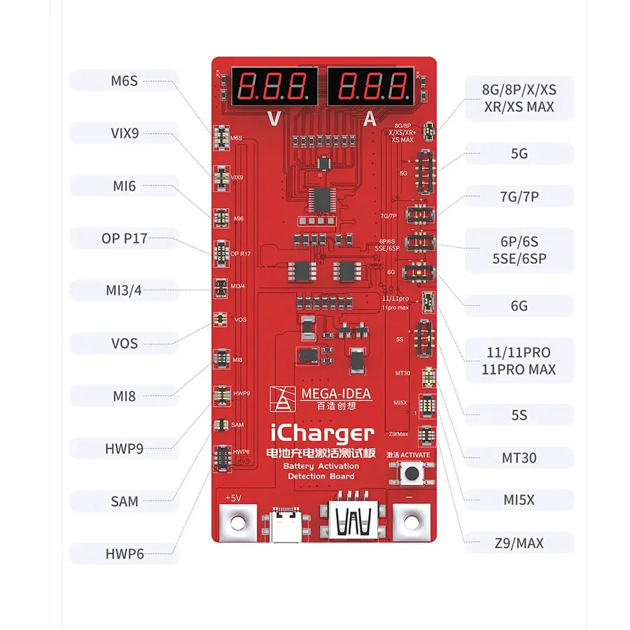 3.0 Battery Activation Detection Board Tester