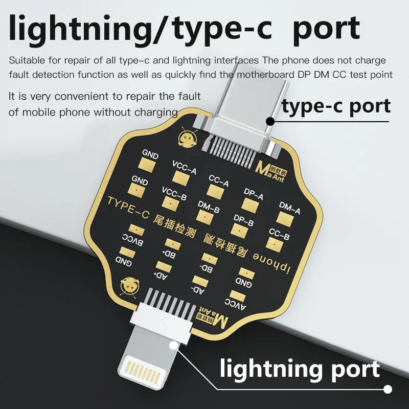 Mobile Phone Tail Plug Test Fast Charge Board