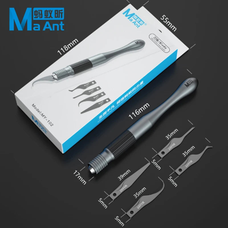 Ma ant blade multi-functional rubber knife High