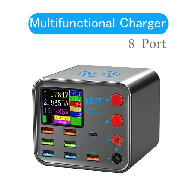 MaAnt PD+OC3.0 Intelligent fast charging 22W 8 Ports