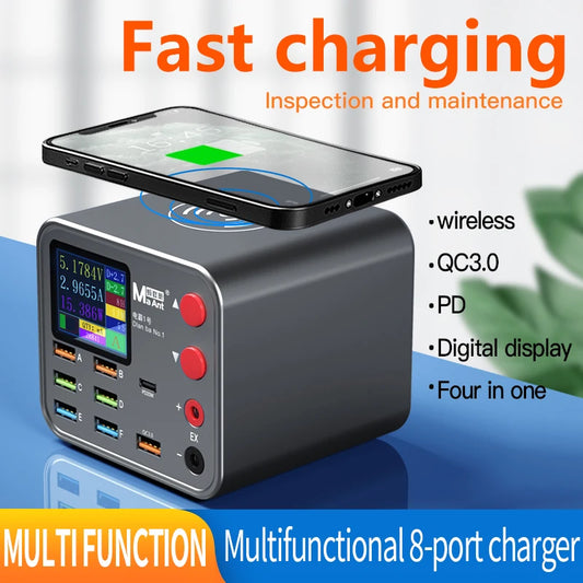 MaAnt PD+OC3.0 Intelligent fast charging 22W 8 Ports