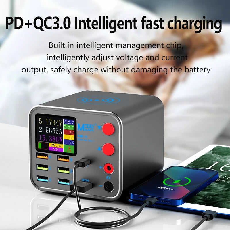 MaAnt PD+OC3.0 Intelligent fast charging 22W 8 Ports