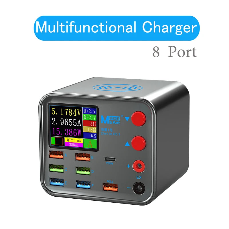 MaAnt PD+OC3.0 Intelligent fast charging 22W 8 Ports