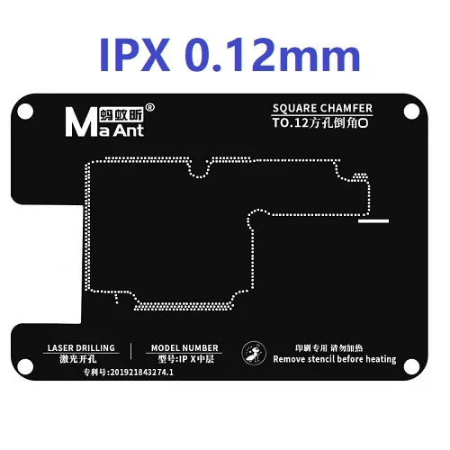 MaAnt Reball Stencil Middle Layer Board