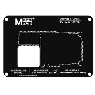 MaAnt Reball Stencil Middle Layer Board