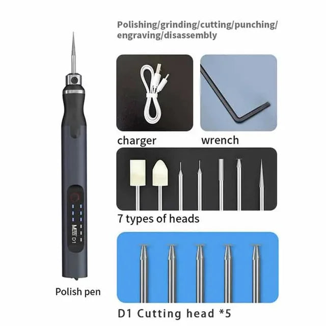 MaAnt D1 D2 Speed Adjustable Engraver Electric Grinding Pen