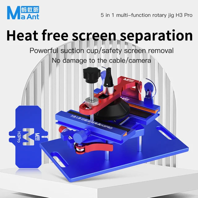 H3Pro 5 in 1 rotary fixture Heating-free screen separation