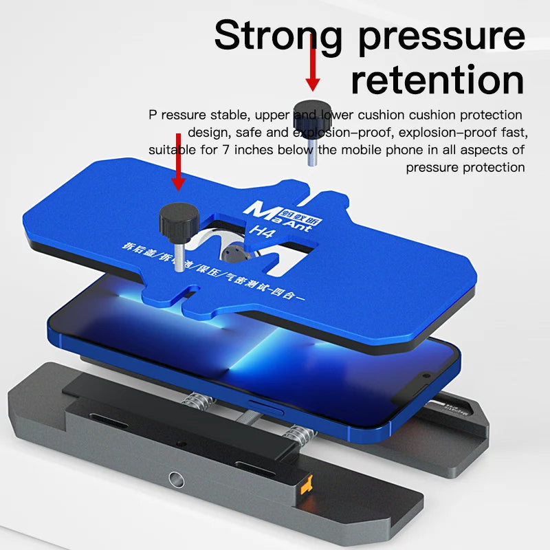 MaAnt H4 detached-screenpressure retaining fxture